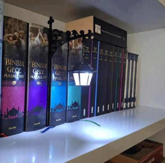 T Library Bookshelf/Bookmark Lighting Lantern
